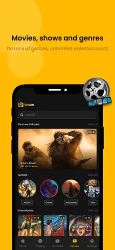 cricify-tv-website Movies and shows